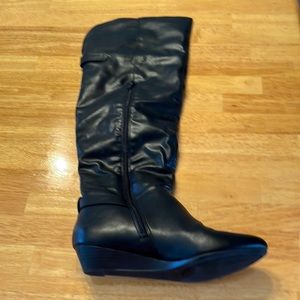 Women’s over the knee black boots size 9.5M Style&Co